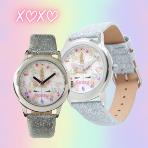 Montre IVY - Filles nommées Unicorn Dreams Personnalisé