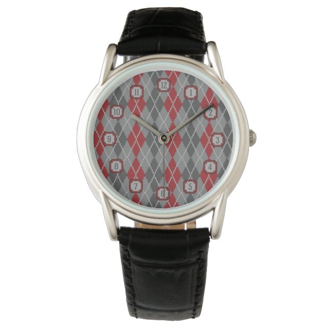 Montre Jacquard des cendres et des membres (devant)