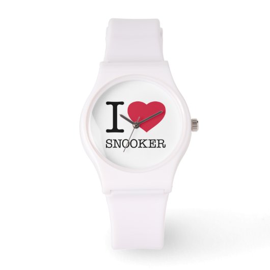 MONTRE J'ADORE SNOOKER (Recto)