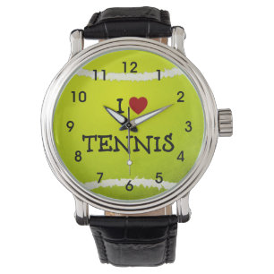 Montre J'adore Tennis - Balle de Tennis