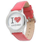 MONTRE J'AIME L'ARCHÉRIE (Incliné)