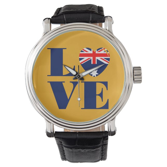 Montre J'aime l'Australie (devant)