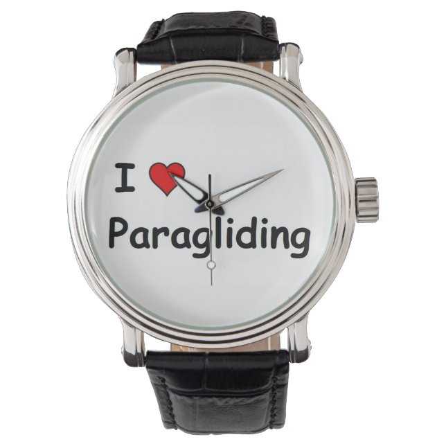 Montre J'aime le parapente (devant)