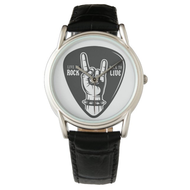 Montre J'aime le rock (devant)