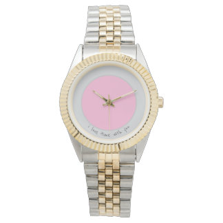 Montre J'aime le temps avec vous Gold & Silver Watch