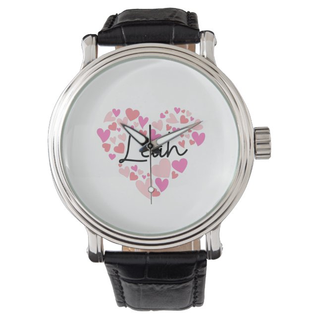 Montre J'aime Leah (devant)