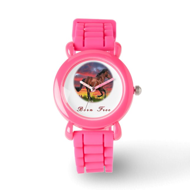 Montre J'aime les chevaux (Recto)