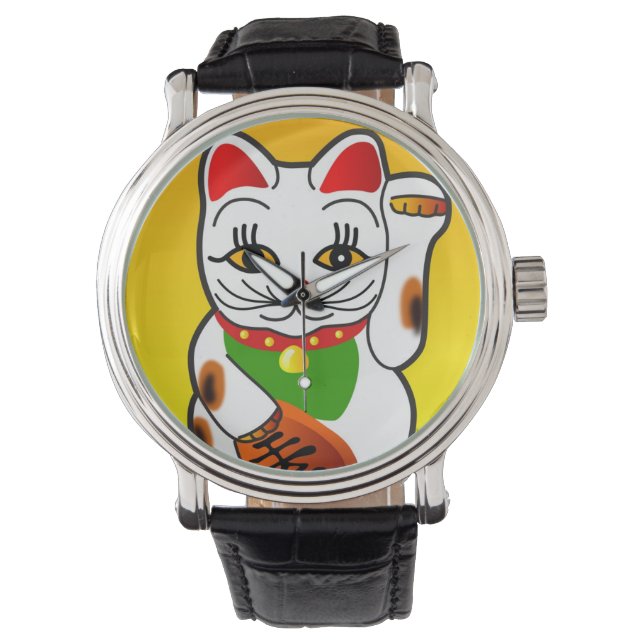 Montre Japonais Maneki Neko Watch (devant)