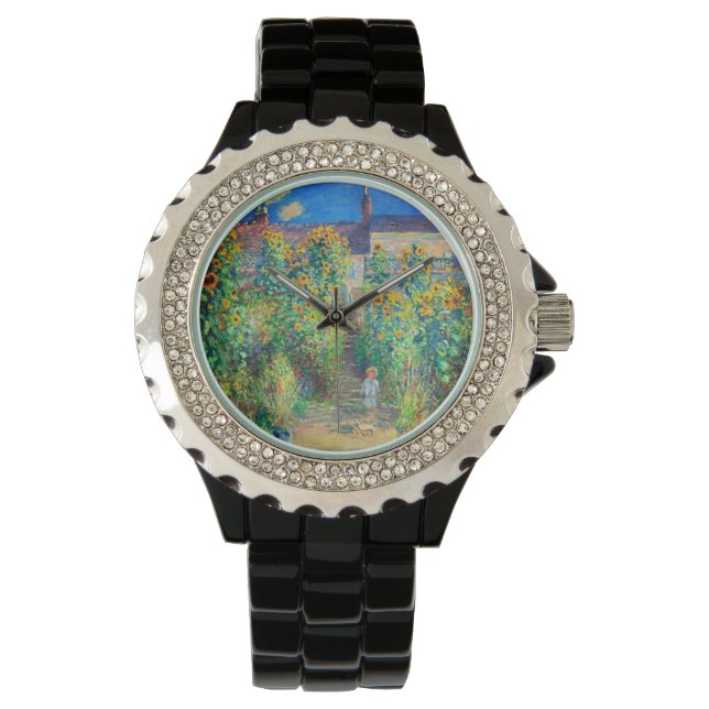 Montre Jardin aux fleurs de Monet (devant)