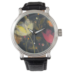 Montre Jardin de clair de lune sur le noir