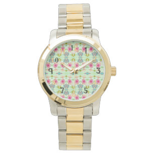 Montre Jardin Éclectique Enchantant : Beauté Florale Dive