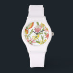 Montre Jardin fleuri avec Arrière - plan blanc<br><div class="desc">Ce jardin fleuri présente des couleurs éclatantes et un arrière - plan blanc pâle,  ce qui rend les fleurs encore plus remarquables. Un tableau extraordinaire qui peut apporter couleur et beauté à n'importe quelle chambre. Achetez-le pour vous-même,  ou donnez-le à un être cher en cadeau!</div>