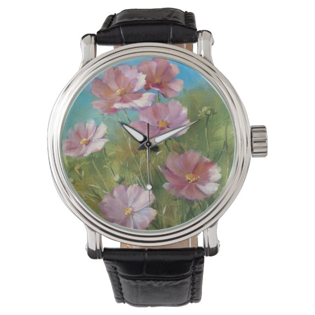 Montre Jardin Floral Rose (devant)