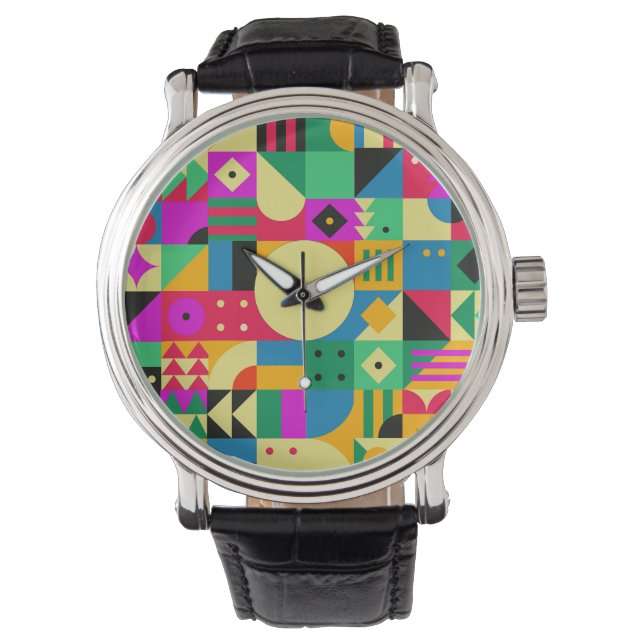 Montre Jardin Moderne Abstrait (devant)