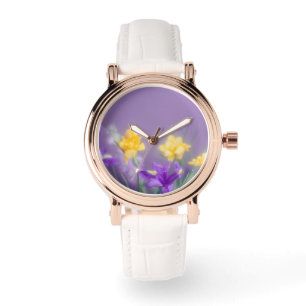 Montre Jardin printanier murmure floral