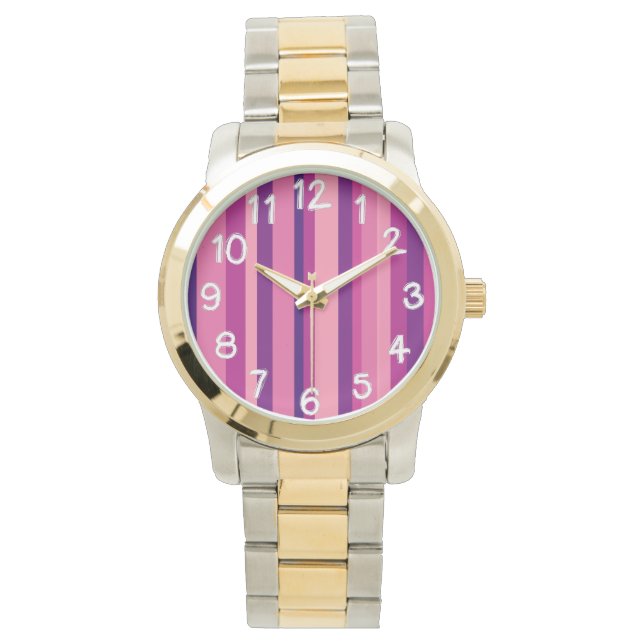 Montre Jardin Violet (devant)