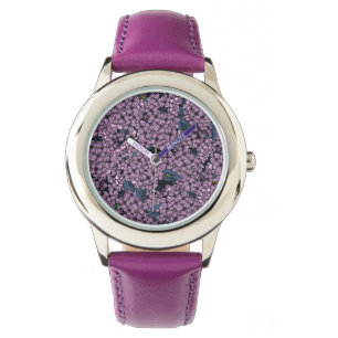 Montre Jardin Violet Lilac