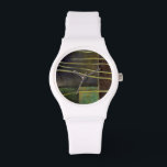 Montre Jardin Zen I<br><div class="desc">Les branches de Wipsy s'étendent contre un arrière - plan multicolore dans cet article de Jennifer Goldberger. Le vert clair des branches contraste magnifiquement avec les couleurs sombres auxquelles elles sont fixées. Achetez votre exemplaire aujourd'hui.</div>