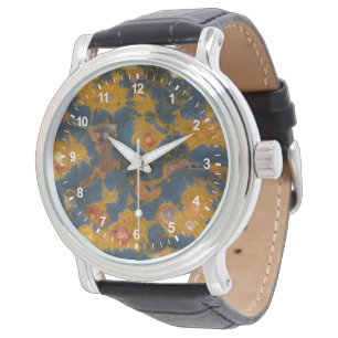 Montre Jasper coquelicot