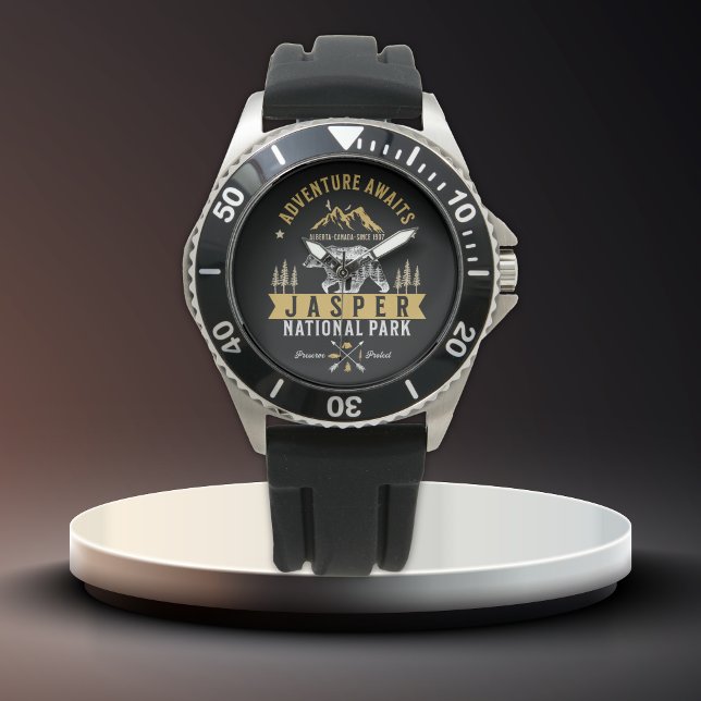 Montre Jasper National Park Alberta Canada Travel (Créateur téléchargé)