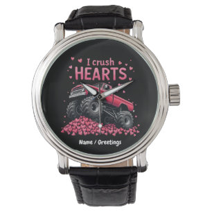 Montre Je Casse les Cœurs Drôle de Monster Truck pour la