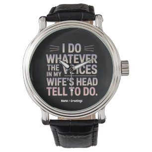Montre Je fais ce que les voix dans la tête de ma femme m