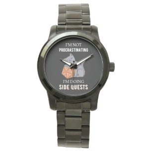 Montre Je ne proteste pas Je fais des quêtes latérales II