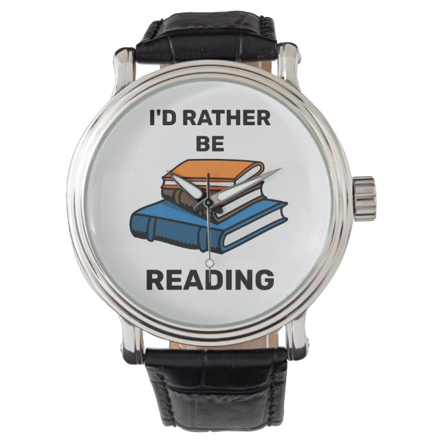 Montre Je préfère lire (devant)
