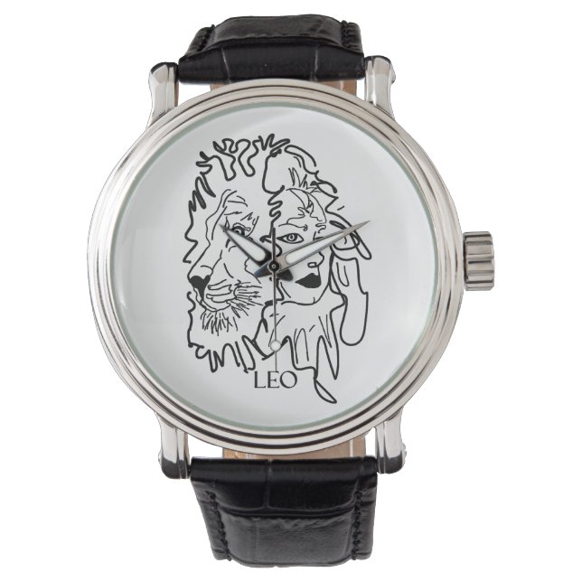 Montre Je suis LEO (devant)