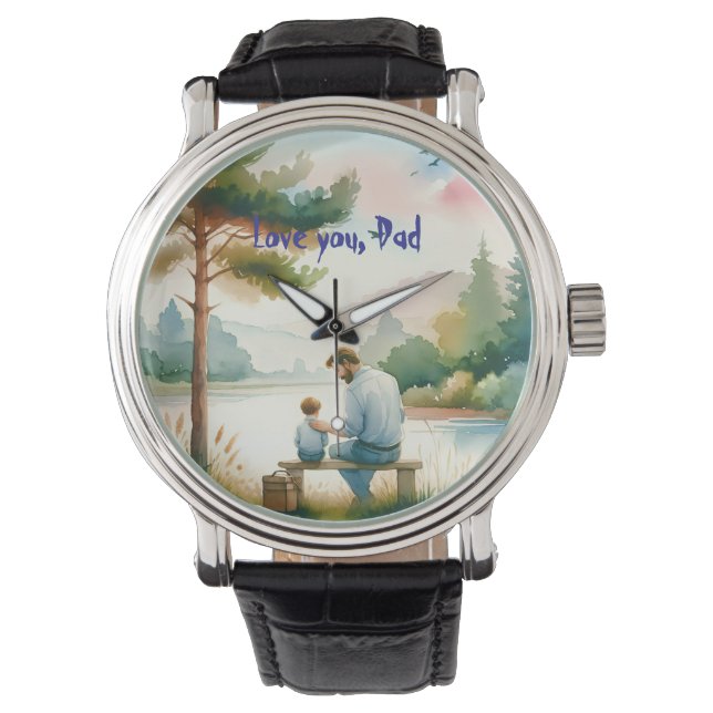 Montre Je t'aime, papa (devant)