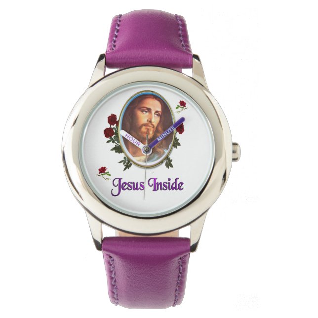 Montre Jésus à l'intérieur (devant)
