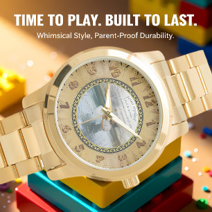 Montre Jésus Christ et Jean Baptême