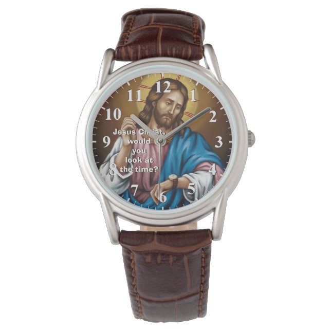 Montre Jésus-Christ, regardez-vous le Temps - Jésus (devant)