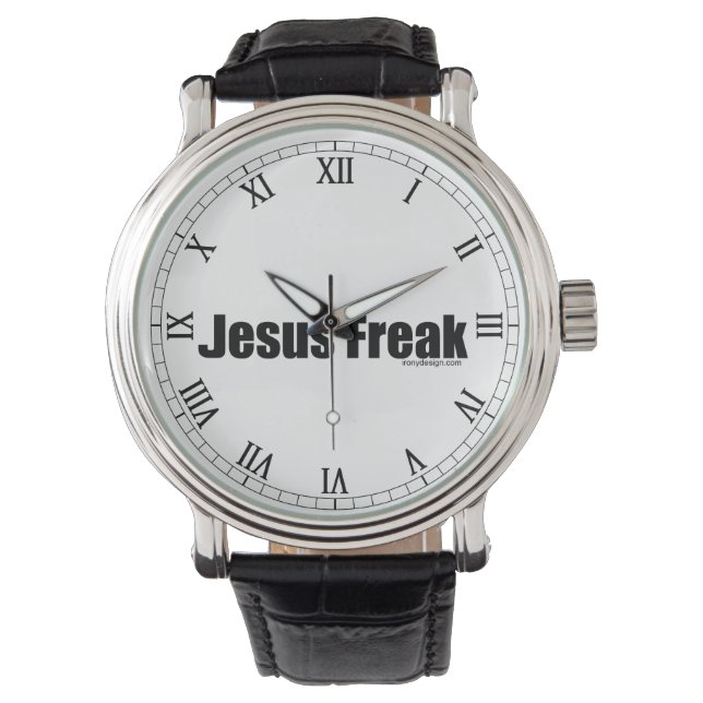 Montre Jesus Freak (devant)