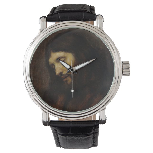 Montre Jésus regarde vers le bas (devant)