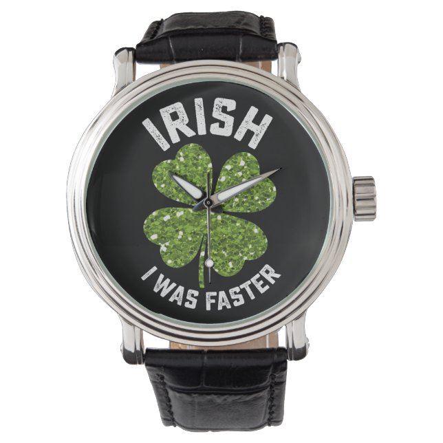Montre J'étais plus rapide en faisant la course le jour d (devant)