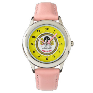 Montre Jeu de quilles sur mesure (ajouter le nom) Regarde