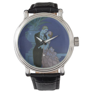 Montre Jeunes mariés Art Déco vintage, Oui de George Barb