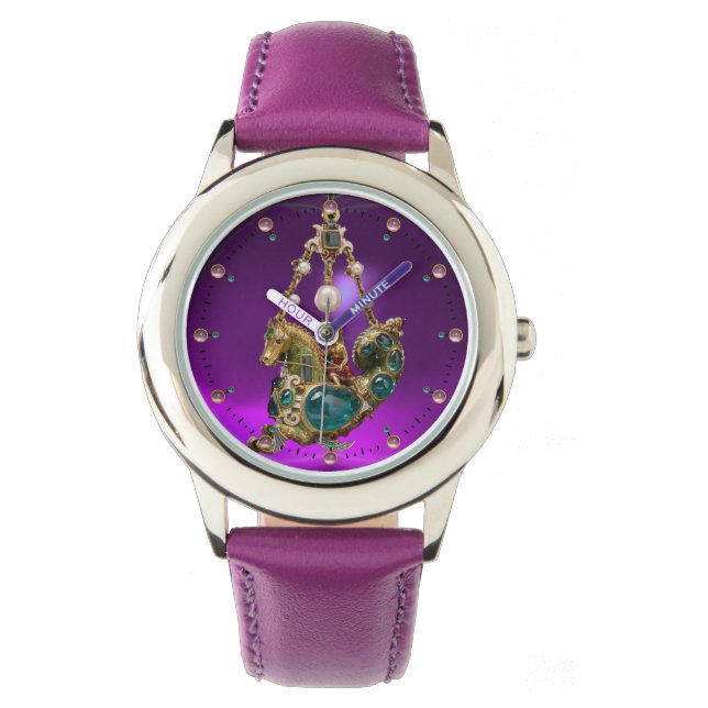 MONTRE JEWEL ET PERLES DE MER ANTIQUE (devant)