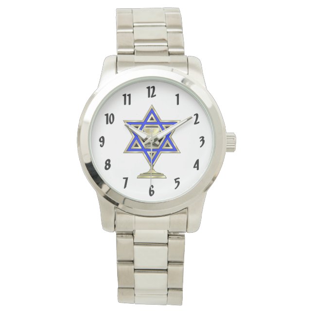 Montre Jewish Star (devant)