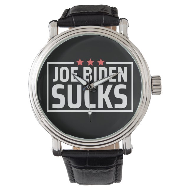 Montre joe Biden Sucks (devant)