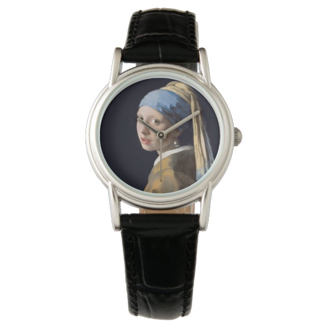 Montre JOHANNES VERMEER - Fille avec une perle d'oreille  (devant)