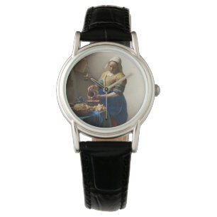 Montre JOHANNES VERMEER - La trayeuse 1658