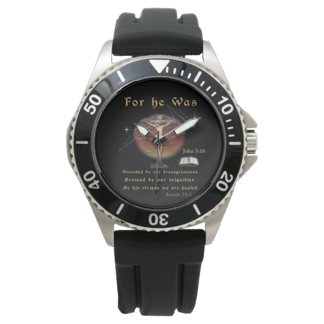 Montre John 3:16 (devant)