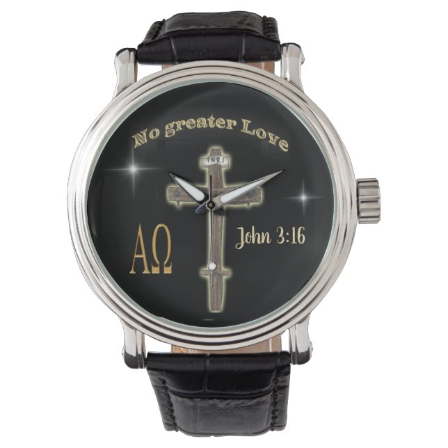 Montre John 3:16 Regarder les écritures (devant)