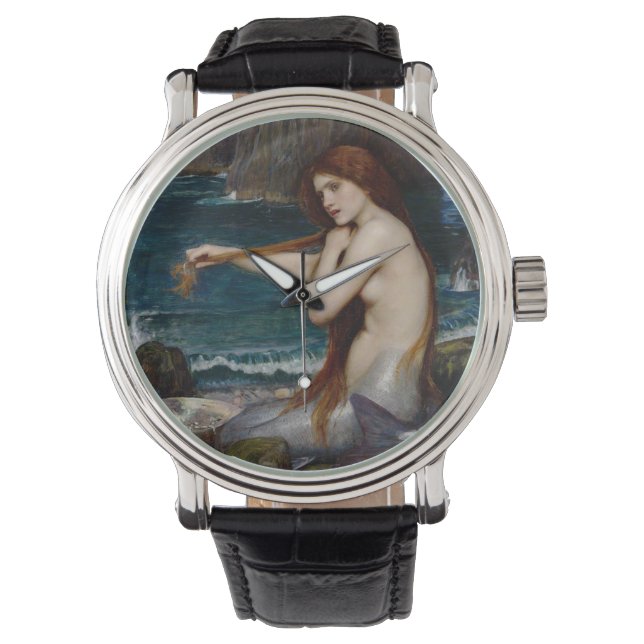 Montre John William Waterhouse Mermaid (devant)