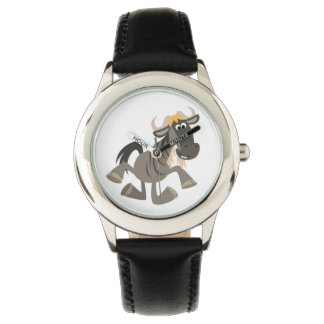 Montre Joli Cartoon Tap Dancing Wildebeest Watch