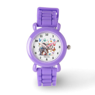Montre Joli éléphant ajouter nom filles