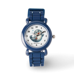 Montre Joli enfant unisex sceau ajouter nom