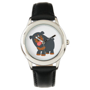 Montre Joli jeu de dessin Rottweiler Watch